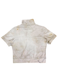 Rust Dyed Cultivated Crop Top #6 - MEDIUM