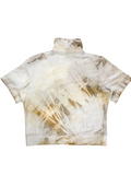 Rust Dyed Cultivated Crop Top #7 - MEDIUM