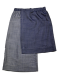 Asymmetrical Cargo Skirt - Two Tone