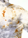 Rust Dyed Cultivated Crop Top #9 - LARGE