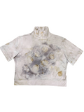 Rust Dyed Cultivated Crop Top #10 - LARGE