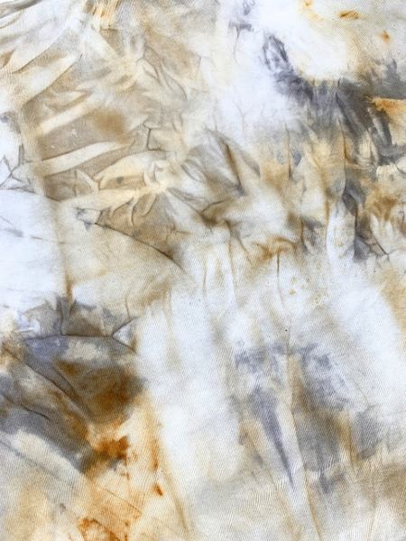 Rust Dyed Cultivated Crop Top #14 - XLARGE