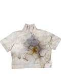 Rust Dyed Cultivated Crop Top #16 - XLARGE