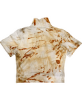 Rust Dyed Cultivated Crop Top #2 - SMALL